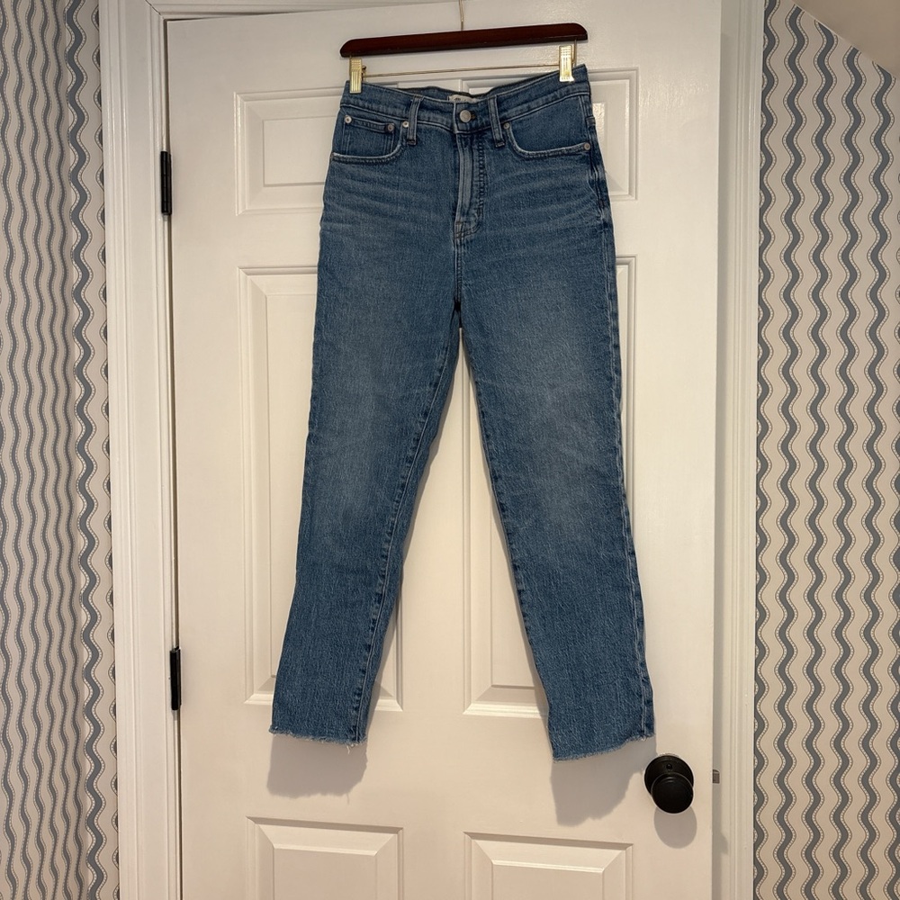 Madewell Blue Ankle Jeans